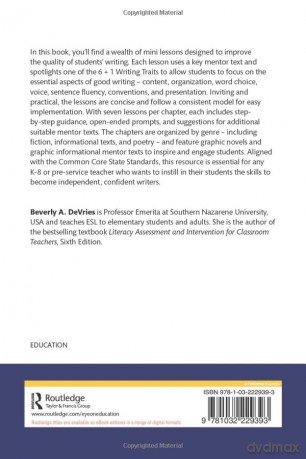 Using Mentor Texts To Teach 6 1 Writing - Beverly A. Devries [KSIĄŻKA]