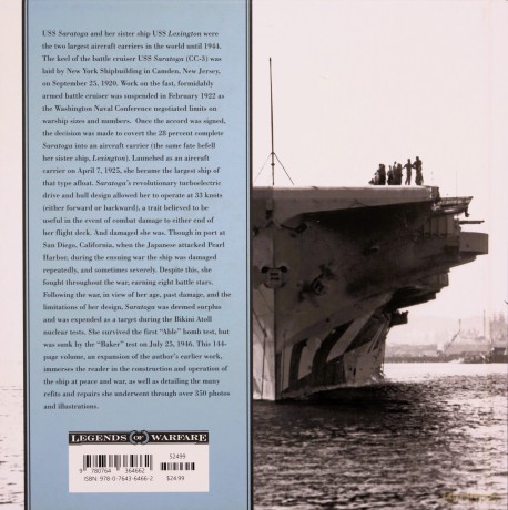 Uss Saratoga Cv-3 - David Doyle [KSIĄŻKA]