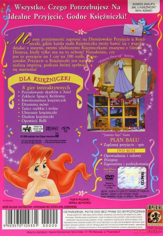 Bal u księżniczki: Przyjęcie urodzinowe (Disney) [DVD]