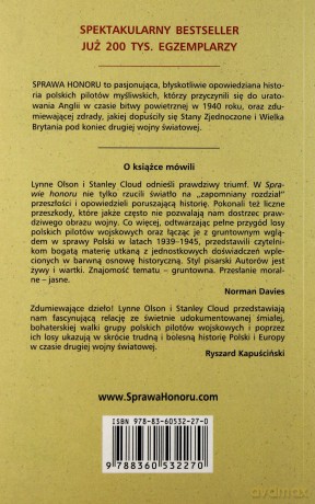 Sprawa Honoru - Olson Lynne [KSIĄŻKA]