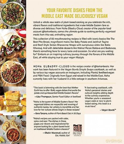 Vegan Middle Eastern Cookbook The - Noha Elbadry-Cloud [KSIĄŻKA]