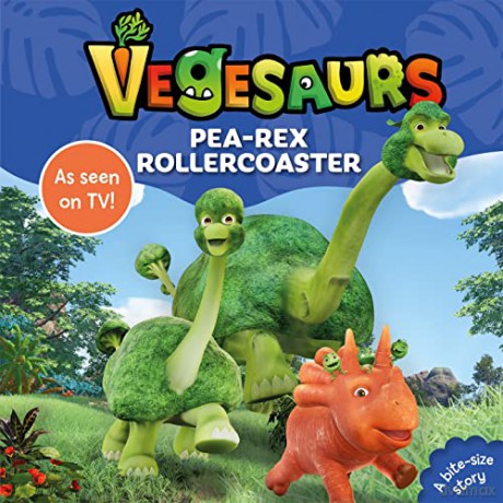 Vegesaurs Pea Rex Rollercoaster [KSIĄŻKA]