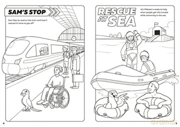 Vehicles Colouring Book - Ladybird [KSIĄŻKA]