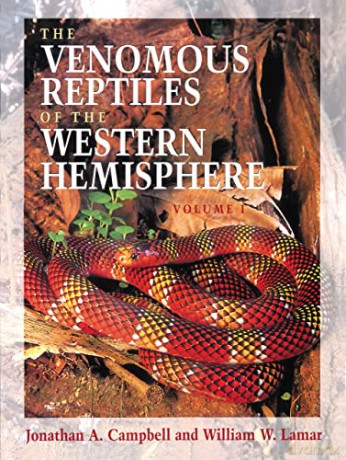 Venomous Reptiles Of The Western Hemisph - Jonathan A Campbell [KSIĄŻKA]
