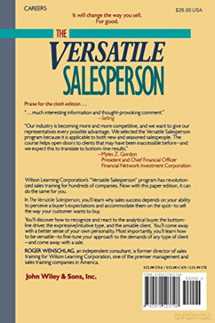 Versatile Salesperson - Wenschlag [KSIĄŻKA]
