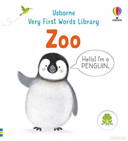 Very First Words Library Zoo - Matthew Oldham [KSIĄŻKA]