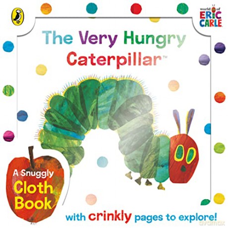 Very Hungry Caterpillar Cloth Book - Eric Carle [KSIĄŻKA]