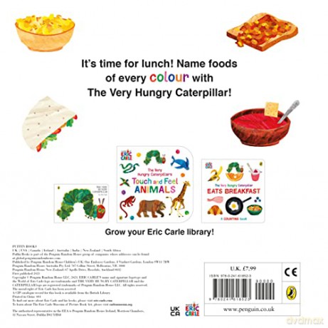 Very Hungry Caterpillar Eats Lunch - Eric Carle [KSIĄŻKA]