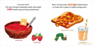 Very Hungry Caterpillar Eats Lunch - Eric Carle [KSIĄŻKA]