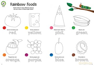 Very Hungry Caterpillar Feast Sticker Bk - Eric Carle [KSIĄŻKA]