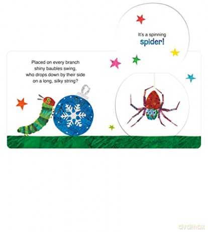Very Hungry Caterpillars Christmas Tree - Eric Carle [KSIĄŻKA]