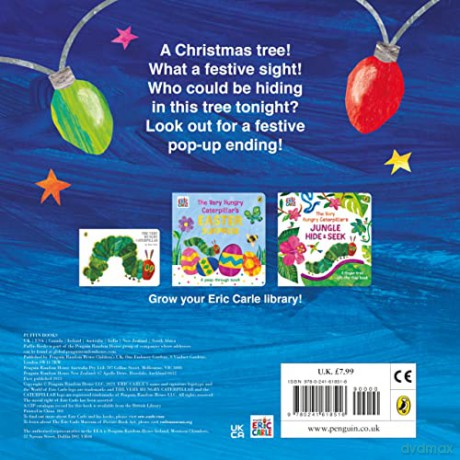 Very Hungry Caterpillars Christmas Tree - Eric Carle [KSIĄŻKA]