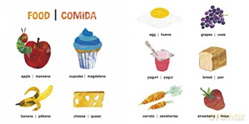 Very Hungry Caterpillars First 100 Words - Eric Carle [KSIĄŻKA]