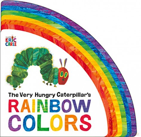Very Hungry Caterpillars Rainbow Colors - Eric Carle [KSIĄŻKA]