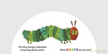 Very Hungry Caterpillars Rainbow Colors - Eric Carle [KSIĄŻKA]