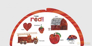 Very Hungry Caterpillars Rainbow Colors - Eric Carle [KSIĄŻKA]