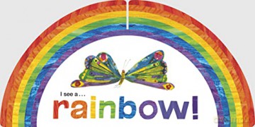 Very Hungry Caterpillars Rainbow Colors - Eric Carle [KSIĄŻKA]