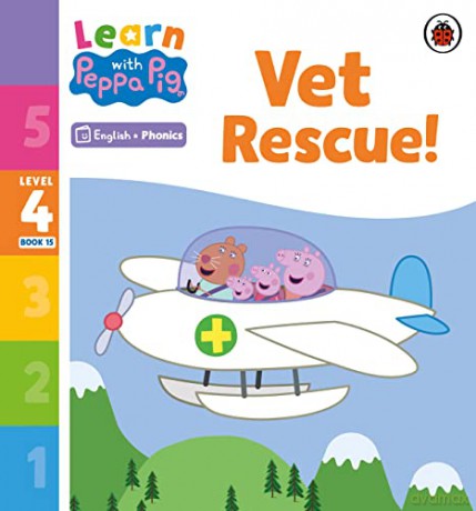 Vet Rescue Level 4 Book 15 - Peppa Pig [KSIĄŻKA]