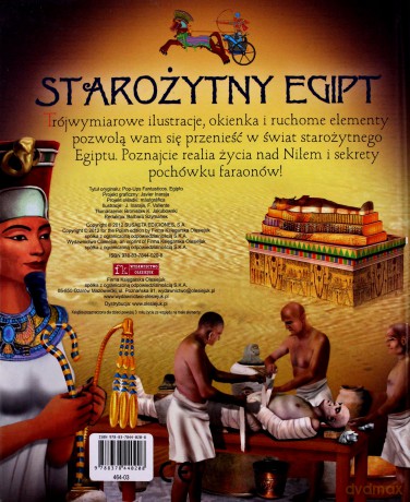 Starożytny Egipt Rozkładanka [KSIĄŻKA]