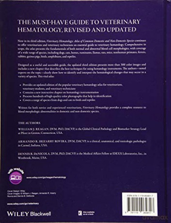 Veterinary Hematology 3rd Edition - William J. Reagan [KSIĄŻKA]