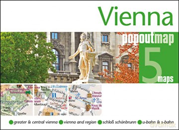 Vienna Popout Map - Popout Maps [KSIĄŻKA]