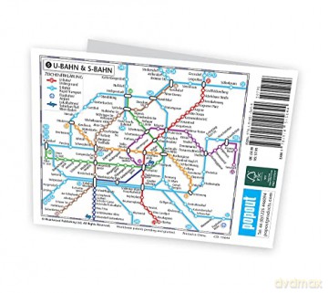 Vienna Popout Map - Popout Maps [KSIĄŻKA]