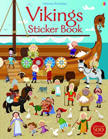 Vikings Sticker Book - Fiona Watt [KSIĄŻKA]