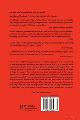 Vinyl: A History Of The Analogue Record - Richard Osborne [KSIĄŻKA]