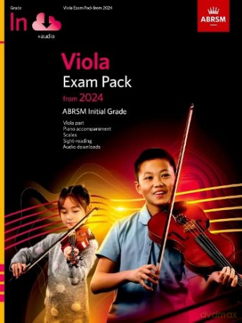 Viola Exam Pack From 2024 Initial Grade - Abrsm [KSIĄŻKA]