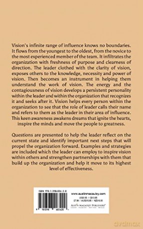 Vision A Pillar Of Leadership - Eva Harris Stevens [KSIĄŻKA]