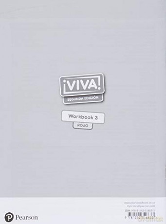 Viva 3 Segunda Edicin Workbook Rojo Pack [KSIĄŻKA]