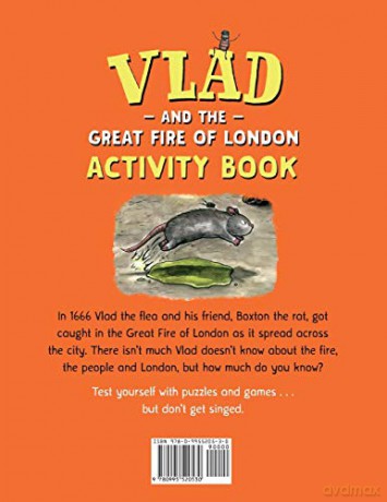 Vlad And The Great Fire Of London Activi - Kate Cunningham [KSIĄŻKA]