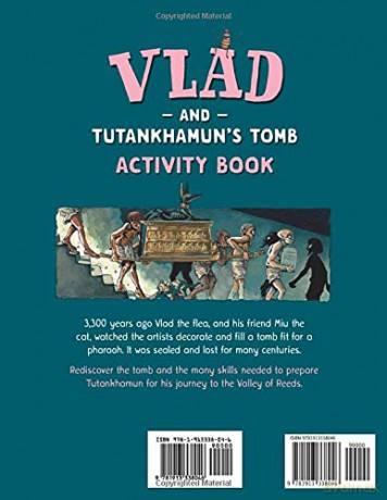Vlad And Tutankhamuns Tomb Activity Book - Kate Cunningham [KSIĄŻKA]