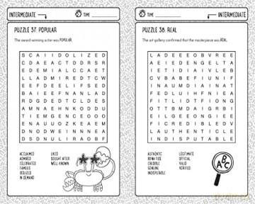 Vocabulary Wordsearches For Clever Kids - Gareth Moore [KSIĄŻKA]
