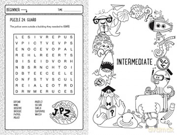 Vocabulary Wordsearches For Clever Kids - Gareth Moore [KSIĄŻKA]