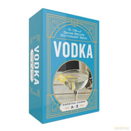 Vodka Cocktail Cards A-Z - Adams Media [KSIĄŻKA]
