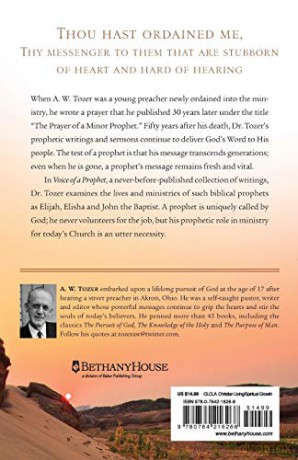 Voice Of A Prophet - Tozer A W James [KSIĄŻKA]