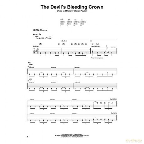 Volbeat Seal Deal Lets Boogie Guitar Rec [KSIĄŻKA]