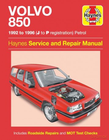 Volvo 850 1992 To 1996 [KSIĄŻKA]