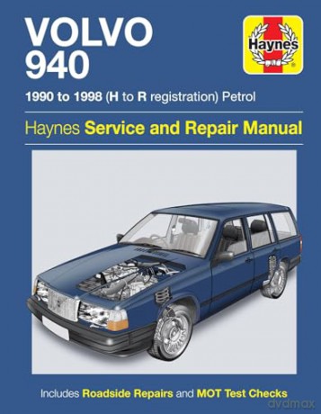 Volvo 940 Service And Repair Manual [KSIĄŻKA]