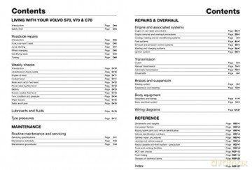 Volvo St70,V70, C70 P To V Reg [KSIĄŻKA]