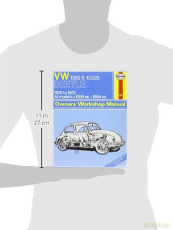 Vw 1302s Super Beetle Owners Workshop Ma - J. H. Haynes [KSIĄŻKA]