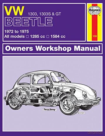Vw Beetle 1303, 1303s Gt 72 - 75 To P [KSIĄŻKA]