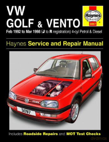 Vw Golf Vento Update 92-98 [KSIĄŻKA]