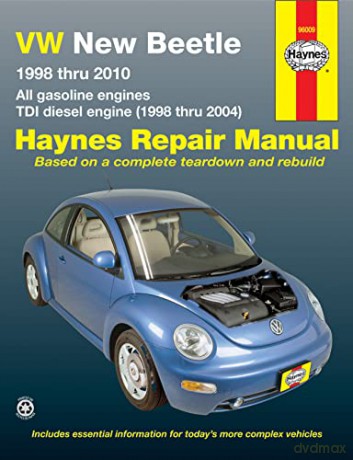 Vw New Beetle 1998 Thru 2010 [KSIĄŻKA]