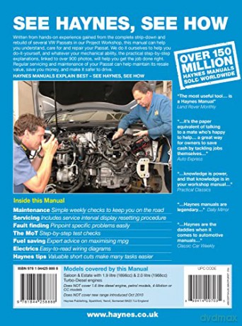 Vw Passat Diesel 05 To 60 [KSIĄŻKA]