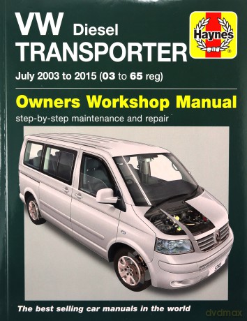 Vw T5 Transporter July 03 15 Diesel [KSIĄŻKA]