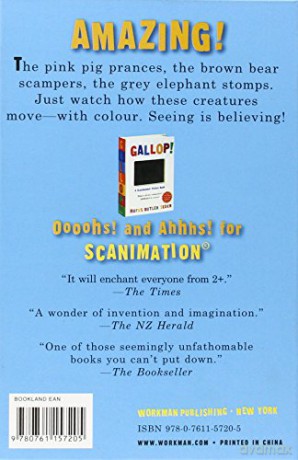Waddle Scanimation Book - Rufus Butler Seder [KSIĄŻKA]