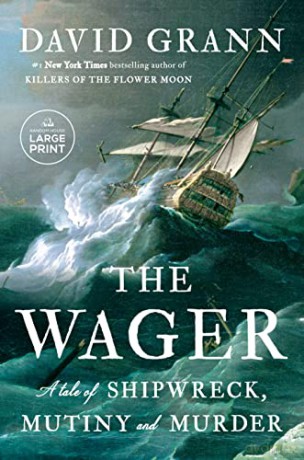Wager Large Print - David Grann [KSIĄŻKA]