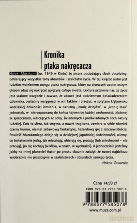 Kronika ptaka nakręcacza (pocket) - Murakami Haruki [KSIĄŻKA]